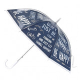 Happy Clear Umbrella
