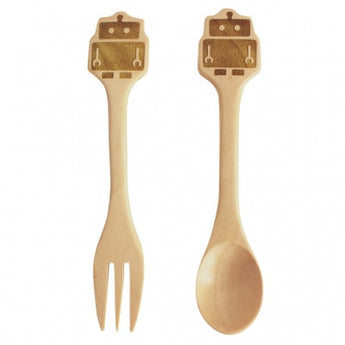 Petits Et Maman Kids Fork & Spoon Set